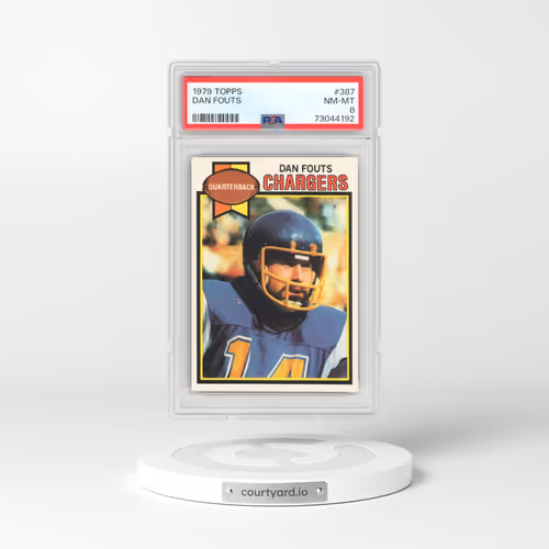 1979 Topps #387 Dan Fouts (PSA 8 NM-MT)