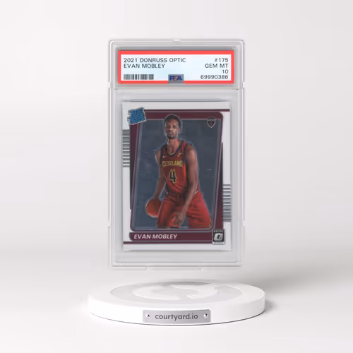 2021 Panini Donruss Optic #175 Evan Mobley (PSA 10 GEM MINT)
