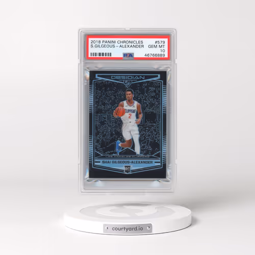 2018 Panini Chronicles #579 Shai Gilgeous-Alexander (PSA 10 GEM MINT)