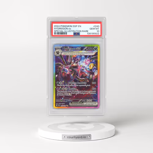 2024 Pokémon Ssp EN-Surging Sparks #240 Hydreigon EX - Holo Special Illustration Rare (PSA 10 GEM MI