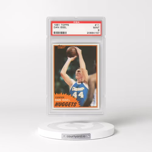1981 Topps #11 Dan Issel (PSA 9 MINT)