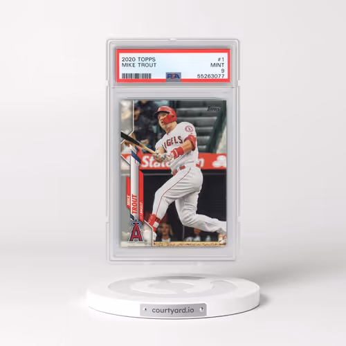 2020 Topps #1 Mike Trout (PSA 9 MINT)
