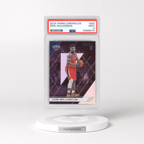 2019 Panini Chronicles #292 Zion Williamson (PSA 9 MINT)