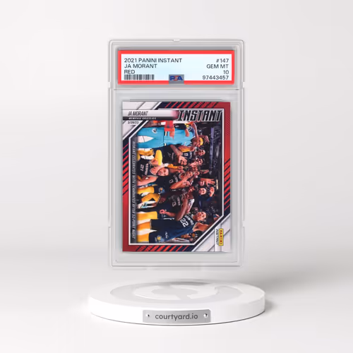 2021 Panini Instant #147 Ja Morant - Red (PSA 10 GEM MINT)