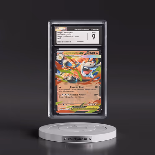 2025 Mega Evolution - MEG EN #022/132 Mega Camerupt ex - Holo (CGC 9 MINT)
