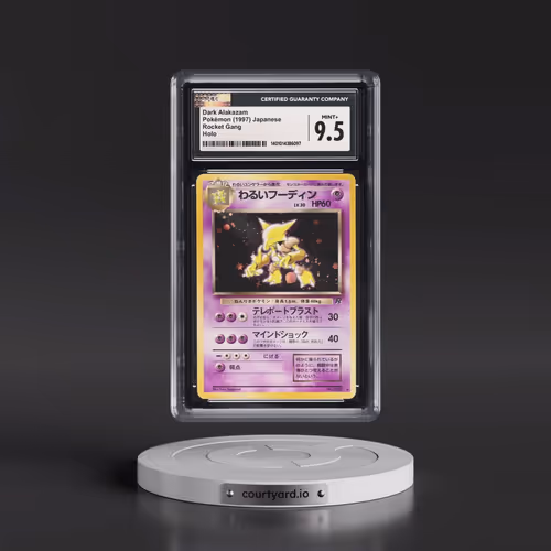 1997 Rocket Gang Dark Alakazam - Holo (CGC 9.5 MINT+)
