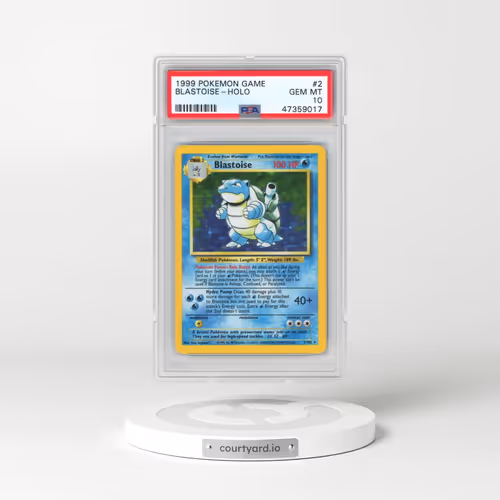 1999 Pokémon Game #2 Blastoise - Holo (PSA 10 GEM MINT)