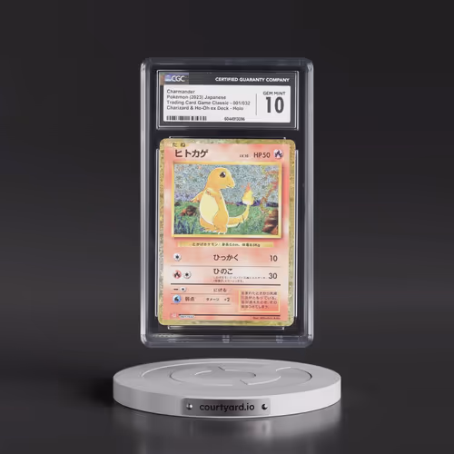 2023 Trading Card Game Classic - CLF, CLL, CLK #001/032 Charmander - Charizard & Ho-Oh ex Deck -