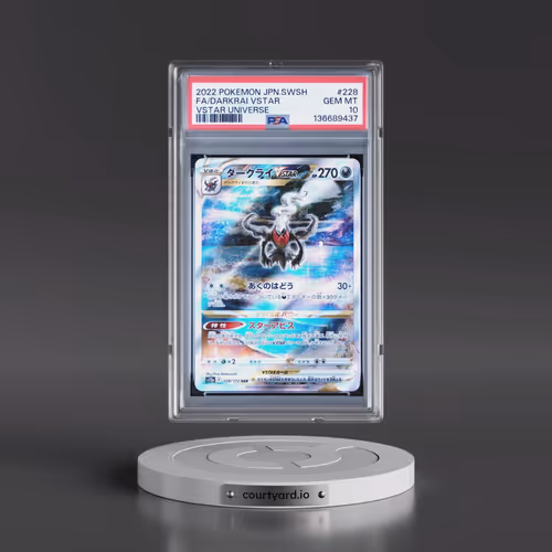 2022 Pokémon Sword & Shield Vstar Universe #228 Darkrai Vstar - Full Art (PSA 10 GEM MINT)