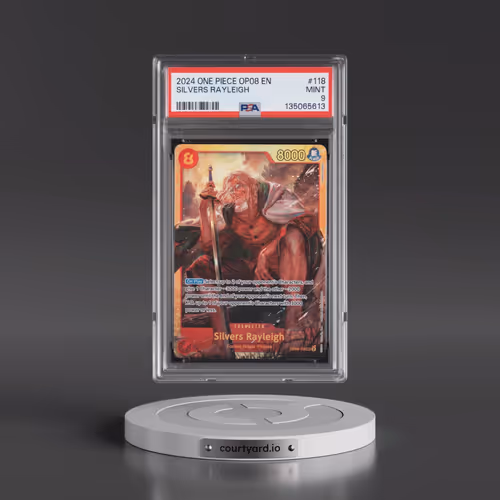 2024 One Piece Two Legends #118 Silvers Rayleigh (PSA 9 MINT)