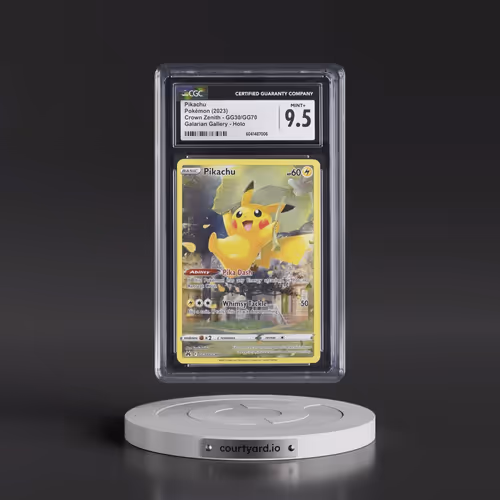 2023 Crown Zenith #GG30/GG70 Pikachu - Galarian Gallery Holo (CGC 9.5 MINT+)