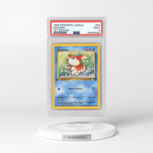1999 Jungle #53 Goldeen - 1st Edition (PSA 9 MINT)