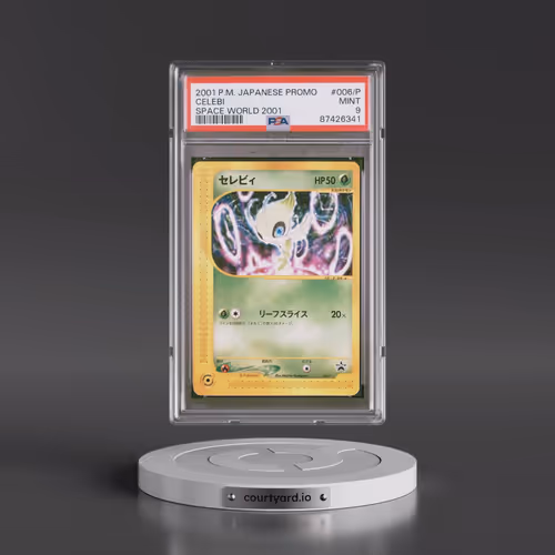 2001 Pokémon Promo #006/P Celebi - Space World 2001 (PSA 9 MINT)