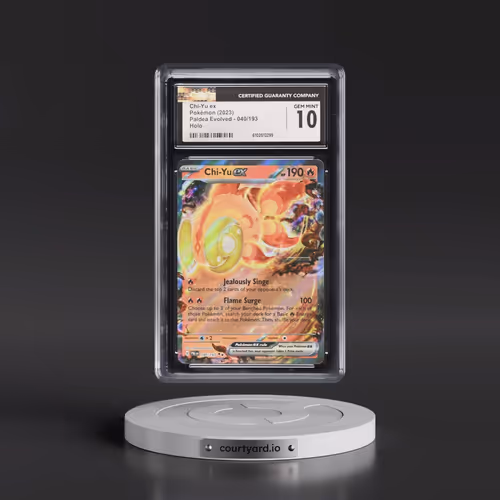 2023 Paldea Evolved - PAL EN #040/193 Chi-Yu ex - Holo (CGC 10 GEM MINT)