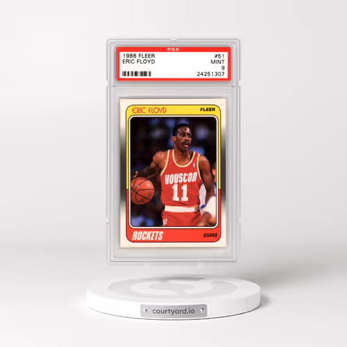1988 Fleer #51 Eric Floyd (PSA 9 MINT)