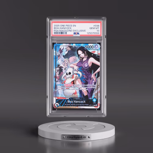 2025 One Piece Promos #038 Boa Hancock - PSA Magazine Exclusive (PSA 10 GEM MINT)