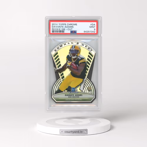 2014 Topps Chrome Rookie Die-Cut #DA Davante Adams (PSA 9 MINT)