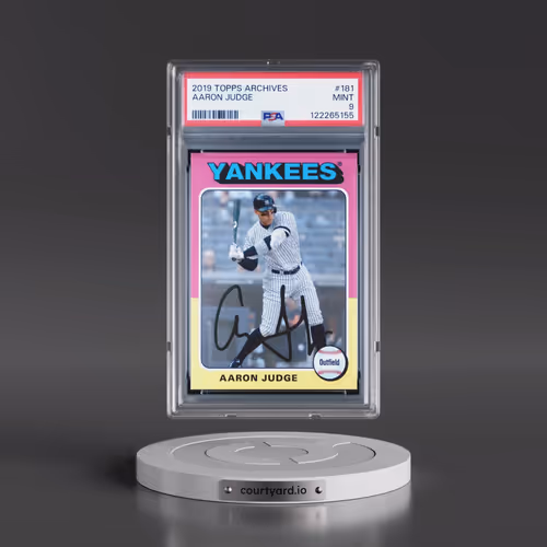 2019 Topps Archives #181 Aaron Judge (PSA 9 MINT)