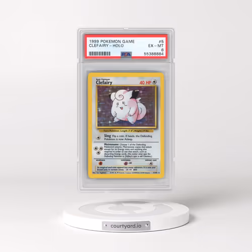 1999 Pokémon Game #5 Clefairy - Holo (PSA 6 EX-MT)