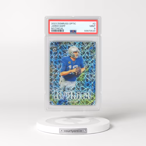 2023 Panini Donruss Optic Mythical #2 Jared Goff (PSA 9 MINT)
