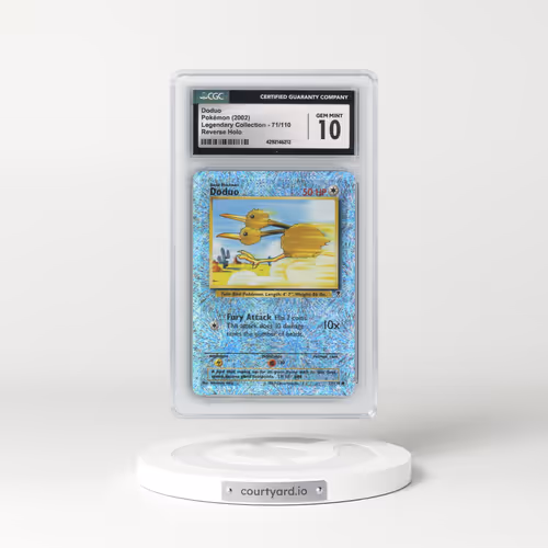 2002 Legendary Collection #71/110 Doduo - Reverse Holo (CGC 10 GEM MINT)