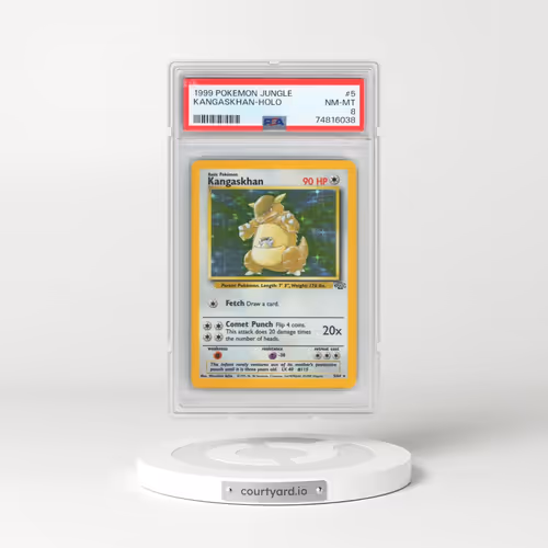 1999 Pokémon Jungle #5 Kangaskhan - Holo (PSA 8 NM-MT)