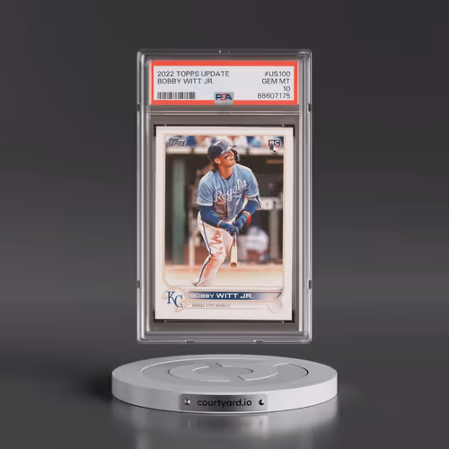 2022 Topps Update #US100 Bobby Witt Jr. (PSA 10 GEM MINT)