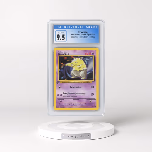 1999 Base Set #49/102 Drowzee - 1st Edition (CGC 10 GEM MINT)