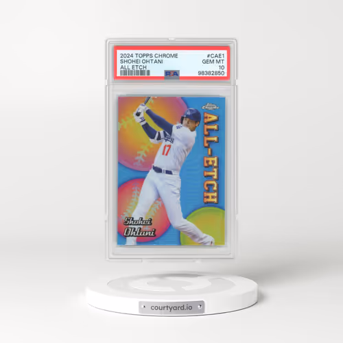 2024 Topps Chrome Chrome All Etch #CAE1 Shohei Ohtani (PSA 10 GEM MINT)