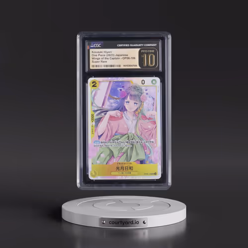 2023 Wings of the Captain (OP-06) - Japanese #OP06-106 Kouzuki Hiyori (CGC 10 PRISTINE)