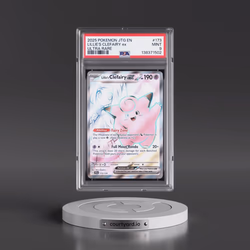 2025 Pokémon Jtg EN-Journey Together #173 Lillie's Clefairy EX - Holo Ultra Rare (PSA 9 MINT)