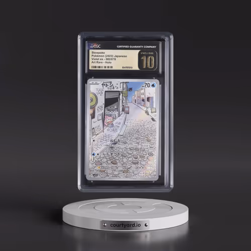 2023 Violet ex #082/078 Slowpoke - Art Rare Holo (CGC 10 PRISTINE)
