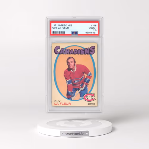 1971 O-Pee-Chee #148 Guy La Fleur (PSA 2.5 GOOD+)