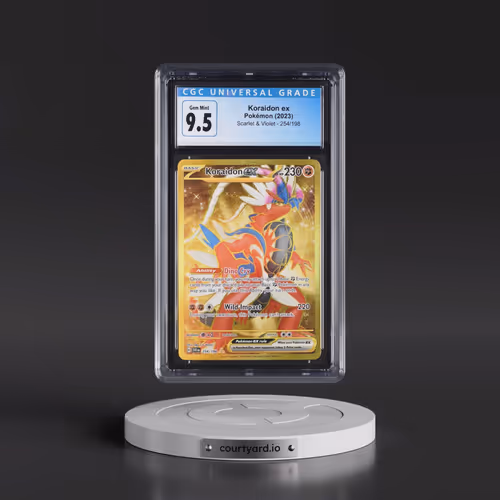 2023 Scarlet & Violet #254/198 Koraidon ex - Hyper Rare Holo (CGC 10 GEM MINT)