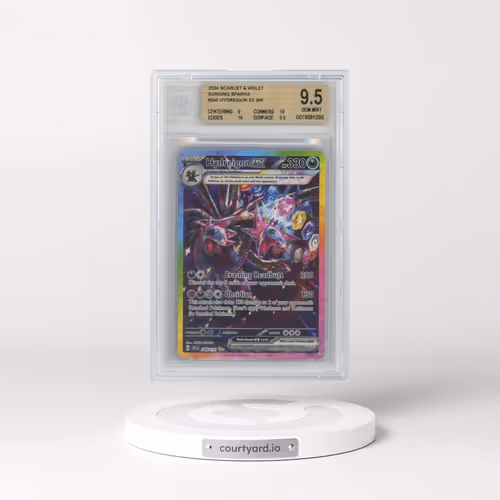 2024 Pokémon Ssp EN-Surging Sparks #240 Hydreigon EX - Holo Special Illustration Rare (BGS 9.5 GEM M