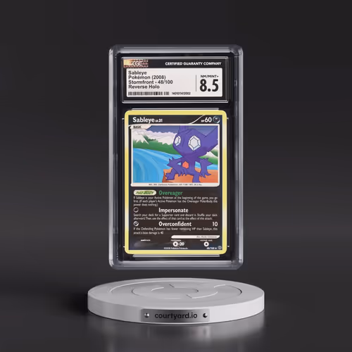 2008 Stormfront #48/100 Sableye - Reverse Holo (CGC 8.5 NM-MT+)