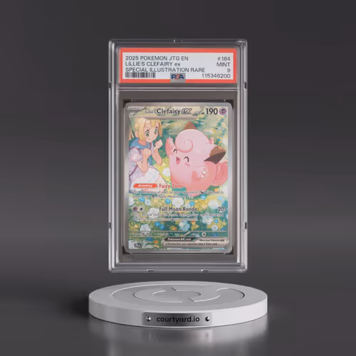 2025 Pokémon Jtg EN-Journey Together #184 Lillie's Clefairy EX - Holo Special Illustration Rare (PSA