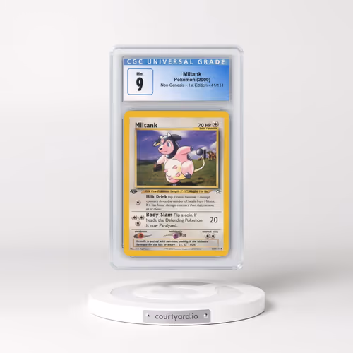 2000 Neo Genesis #41/111 Miltank - 1st Edition (CGC 9 MINT)