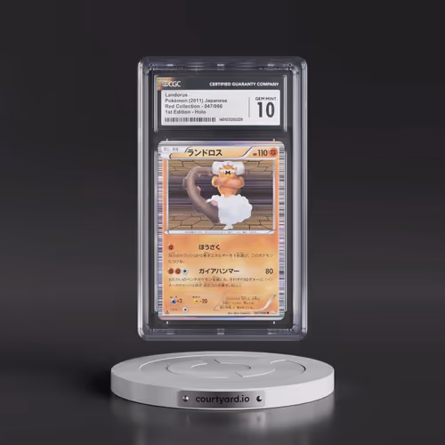 2011 Red Collection #047/066 Landorus - 1st Edition Holo (CGC 10 GEM MINT)