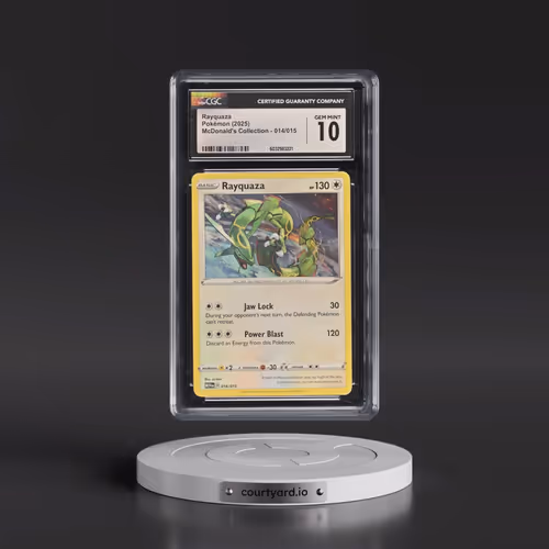2025 Pokémon M24 EN-Mcdonald's Collection #014 Rayquaza (CGC 10 GEM MINT)