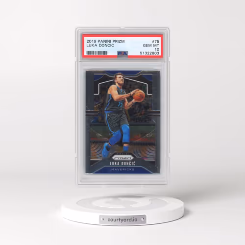 2019 Panini Prizm #75 Luka Doncic (PSA 10 GEM MINT)