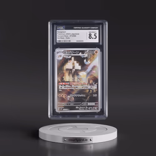 2023 Pokémon Sv4k-Ancient Roar #073 Garganacl - Art Rare (CGC 8.5 NM-MT+)