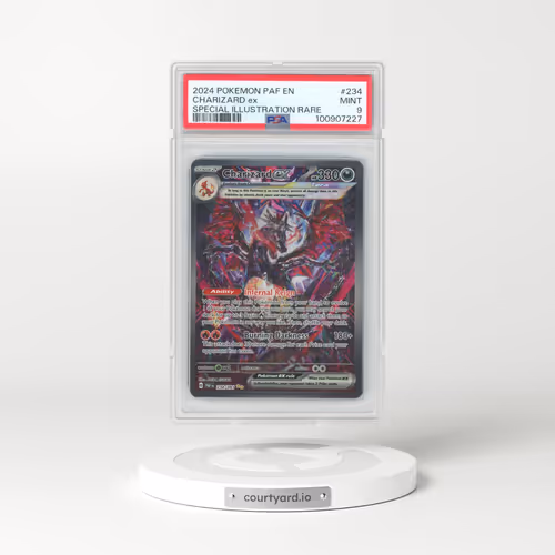2024 Pokémon Paf EN-Paldean Fates #234 Charizard EX - Holo Special Illustration Rare (PSA 9 MINT)