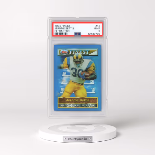 1994 Finest #42 Jerome Bettis - Refractor (PSA 9 MINT)