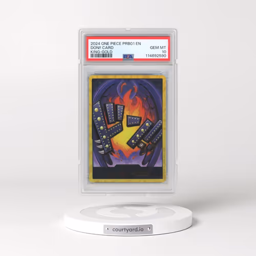 2024 One Piece PRB01-Premium Booster -One Piece Card the Best Don!! Card - King-Gold (PSA 10 GEM MIN