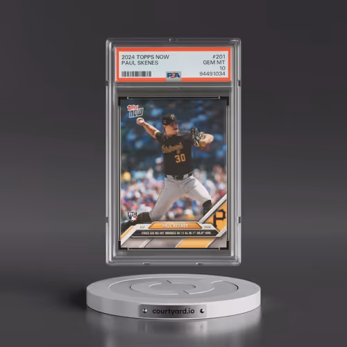 2024 Topps Now #201 Paul Skenes (PSA 10 GEM MINT)