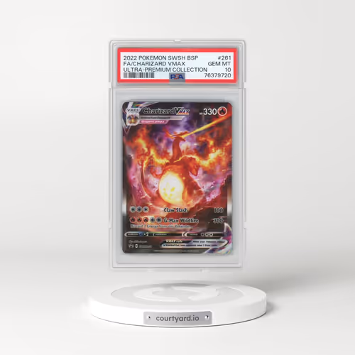 2022 Pokémon Swsh Black Star Promo #261 Charizard Vmax - Full Art Sword & Shield Ultra-Premium Collection-Charizard (PSA 10 GEM MINT)