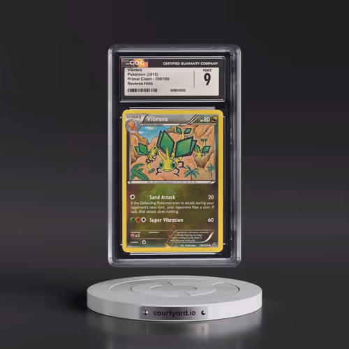 2015 Primal Clash #109/160 Vibrava - Reverse Holo (CGC 9 MINT)