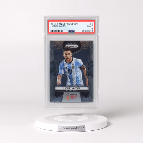2018 Panini Prizm World Cup #1 Lionel Messi (PSA 9 MINT)
