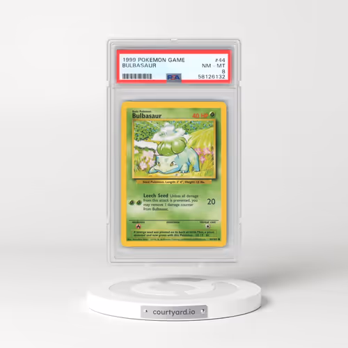 1999 Pokémon Game #44 Bulbasaur (PSA 8 NM-MT)
